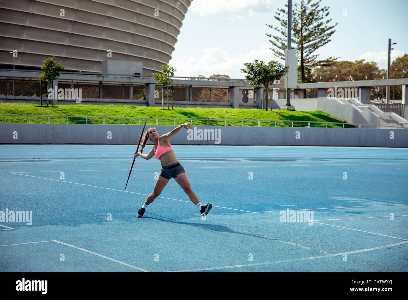 Jeweling Throw Javelin throw equipment hi-res stock photography and images - Alamy