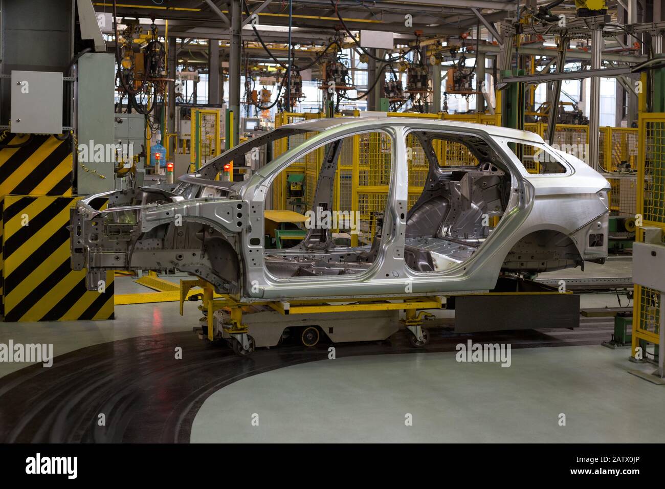 Russia, Izhevsk - December 14, 2019: LADA Automobile Plant Izhevsk ...