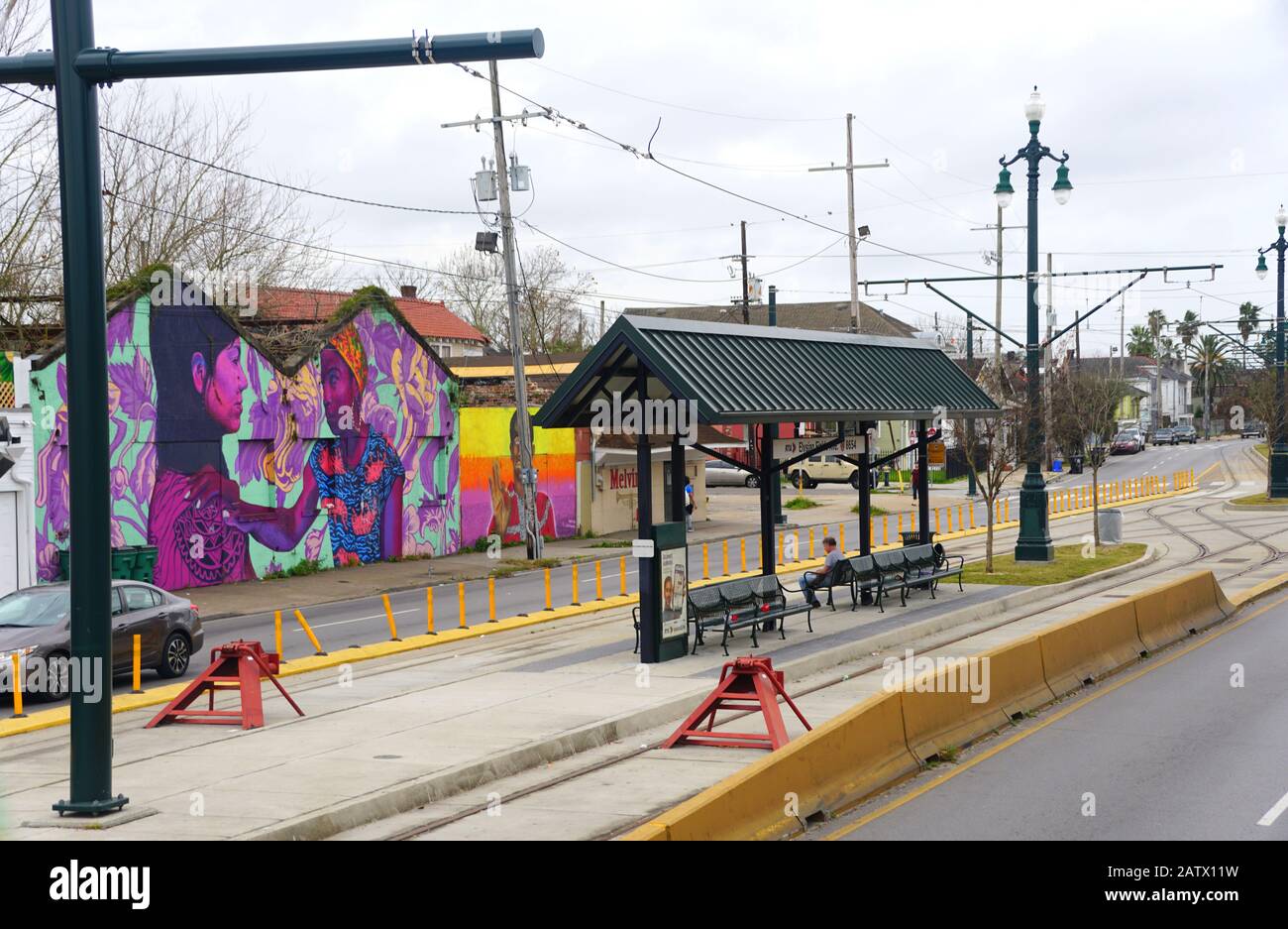 New Orleans Louisiana U S A February 4 The Streetcars Station Near Elysian Fields Avenue Stock Photo Alamy New Orleans Louisiana U S A February 4 The Streetcars Station Near Elysian Fields Avenue Stock Photo Alamy