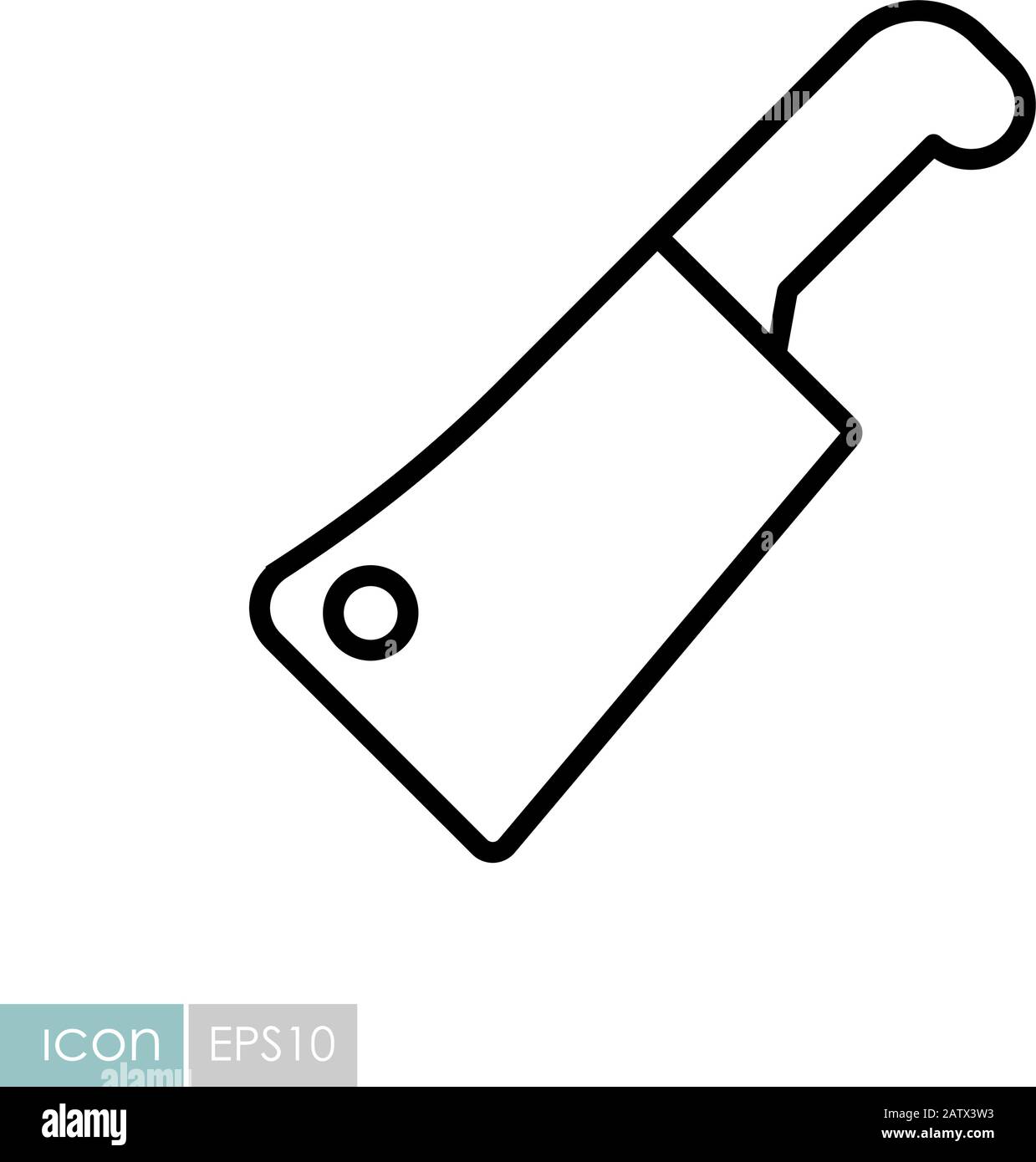 Meat chopper vector icon. Kitchen appliance. Graph symbol for cooking ...