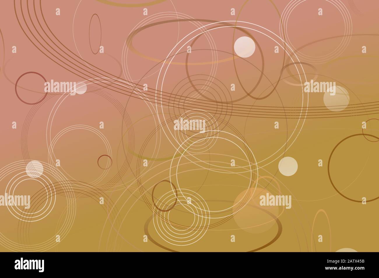 Geometrical gradient abstract ellipse webpage background - geometric vector illustration with ellipses Stock Vector