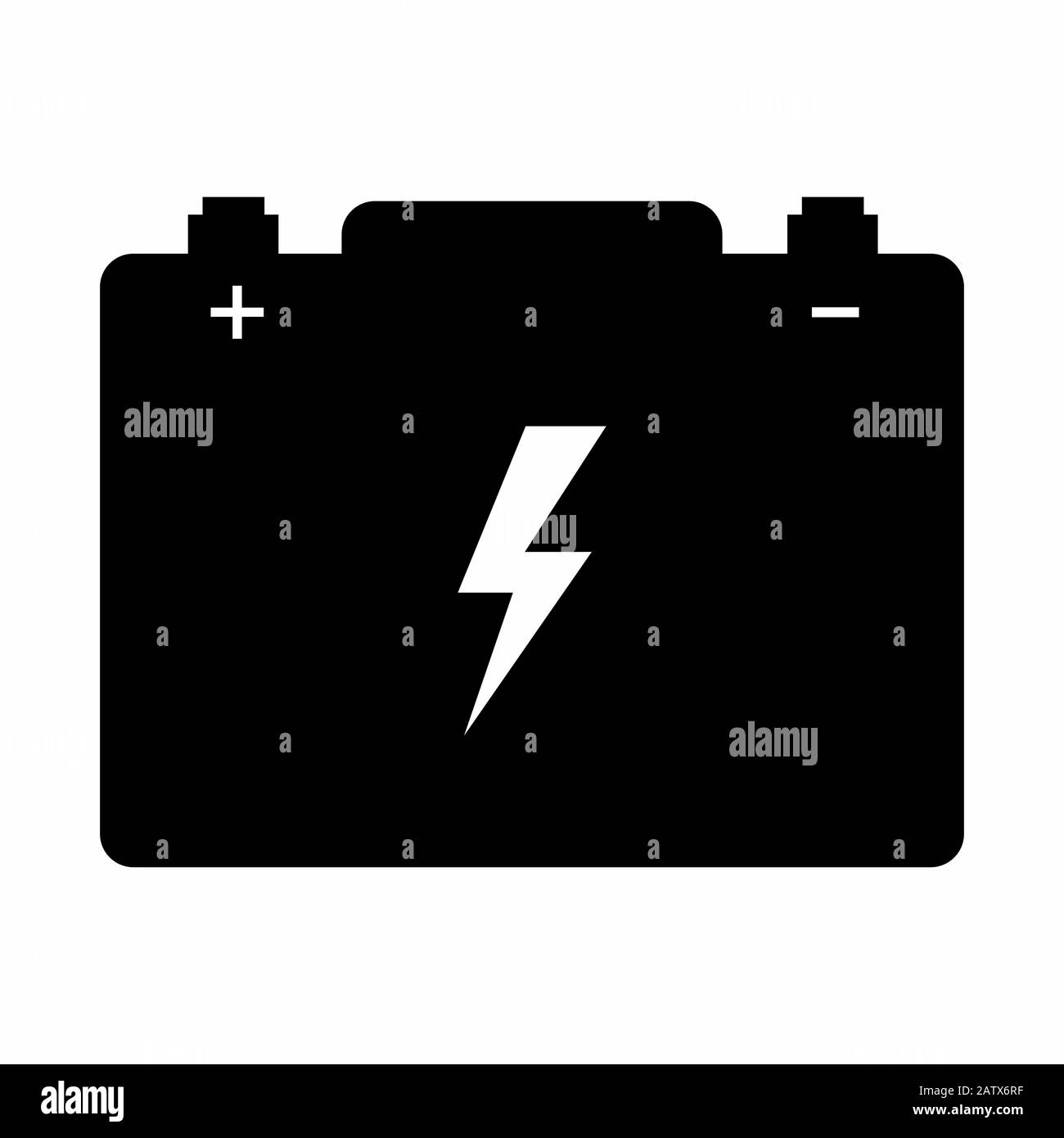 Car battery icon Stock Vector Image & Art Alamy