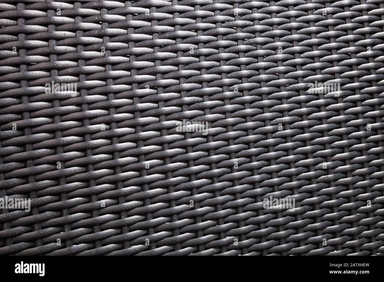 Synthetic rattan texture weaving background Stock Photo