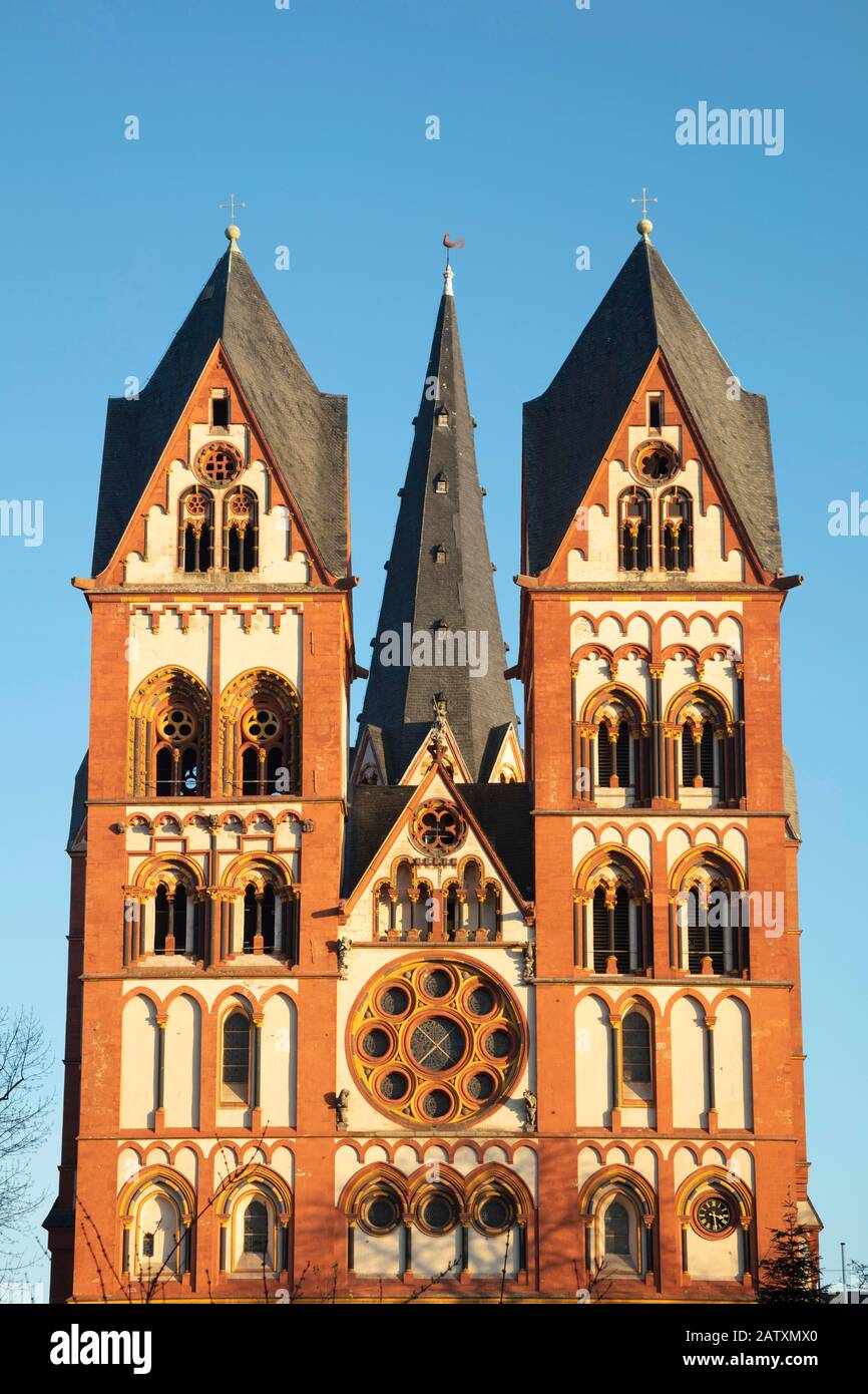 Limburg Cathedral, St. Georg Cathedral, Limburg a. d. Lahn, Hesse, Germany Stock Photo