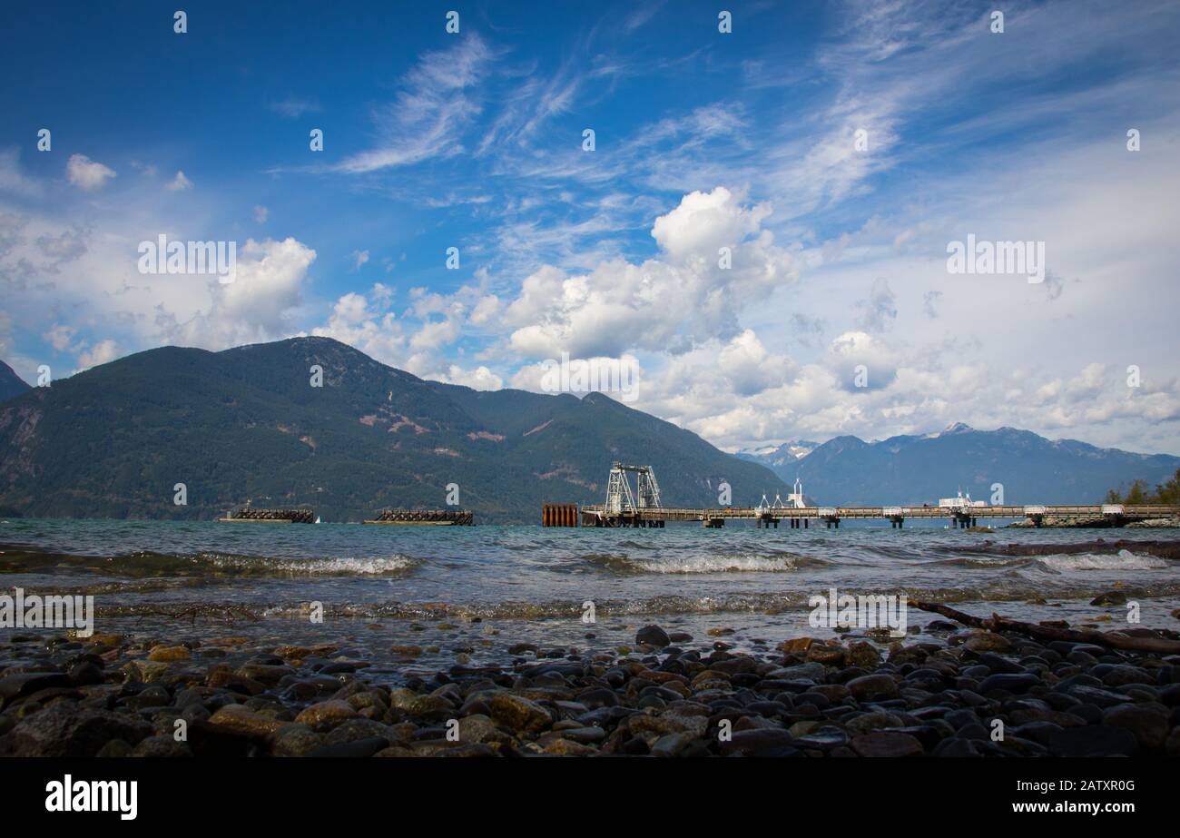 Porteau Cove British Columbia Stock Photo