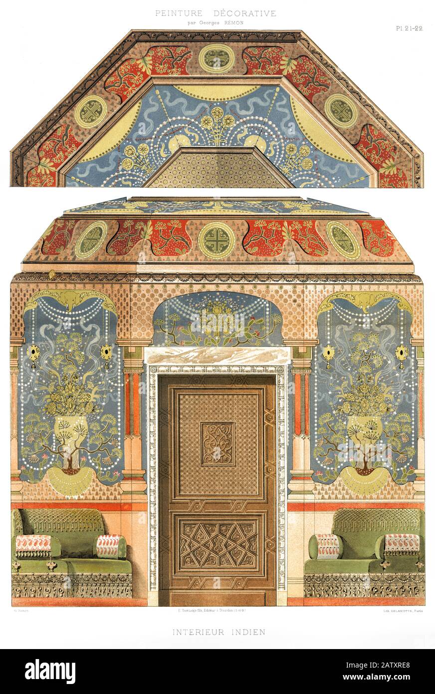 19th century interior paintings hi-res stock photography and images - Alamy