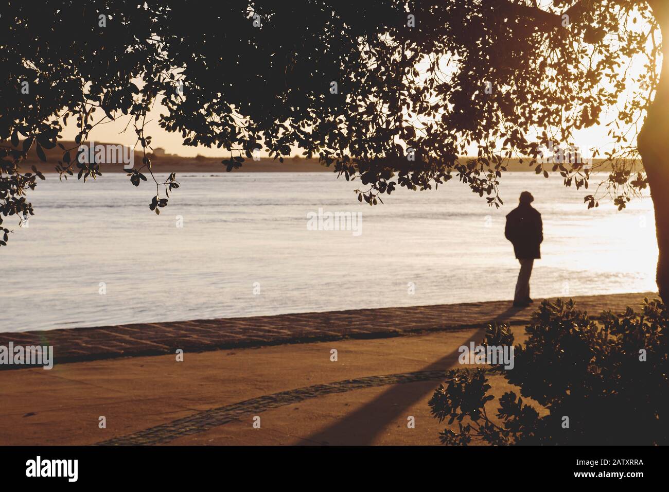 Man sad sea hi-res stock photography and images - Alamy