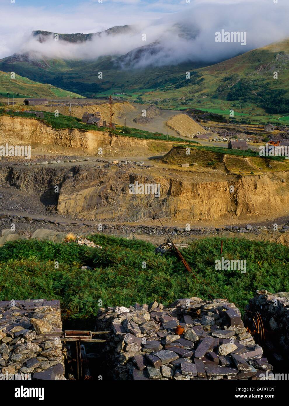 Dyffryn nantlle quarries hires stock photography and images Alamy