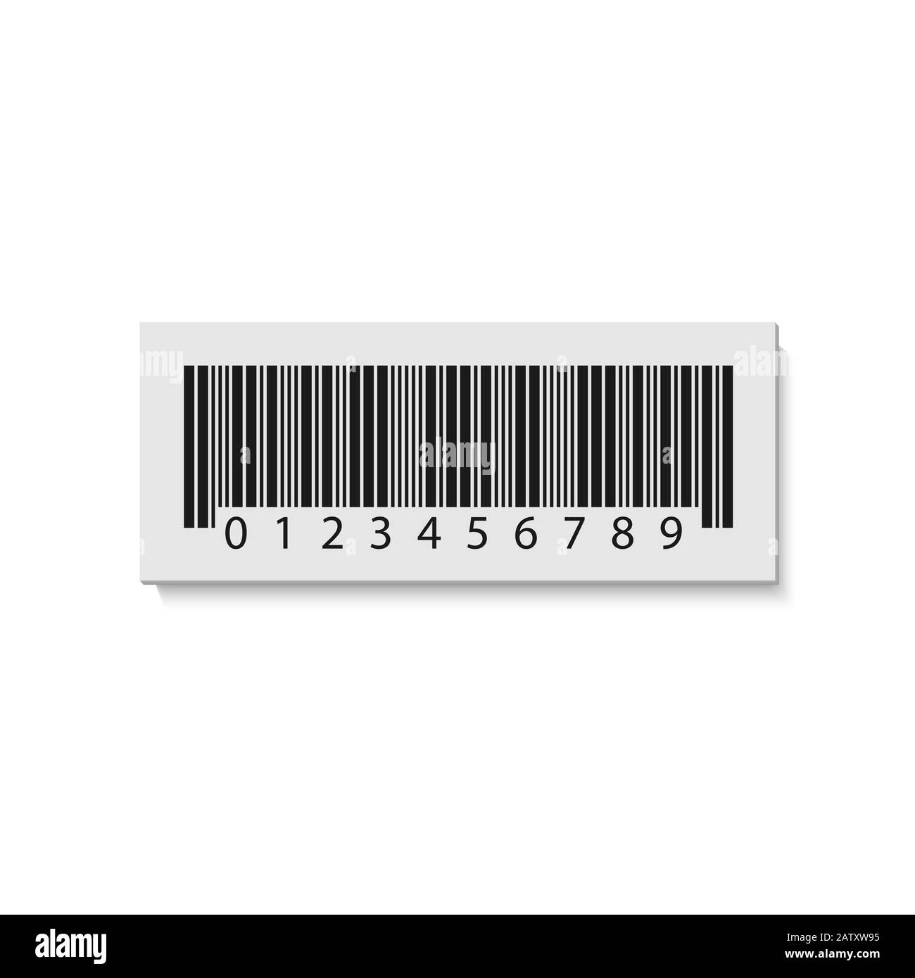 Barcode label. Bar Code stripes sticker Stock Vector Image & Art Alamy