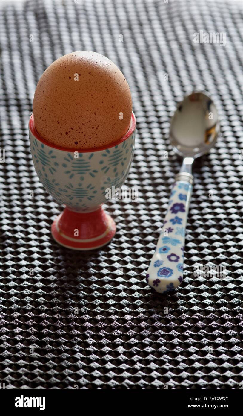 Boiled Egg Stock Photo