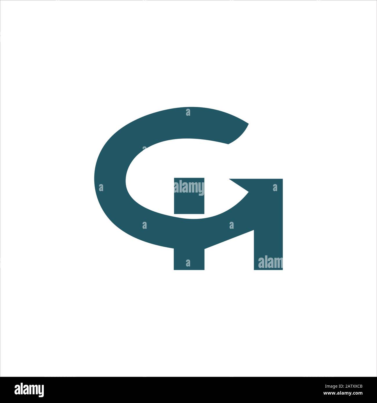 Initial letter gh or hg logo vector templates Stock Vector Image & Art ...