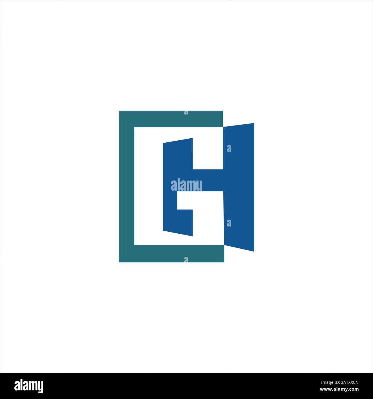 Initial letter gh or hg logo vector templates Stock Vector Image & Art ...