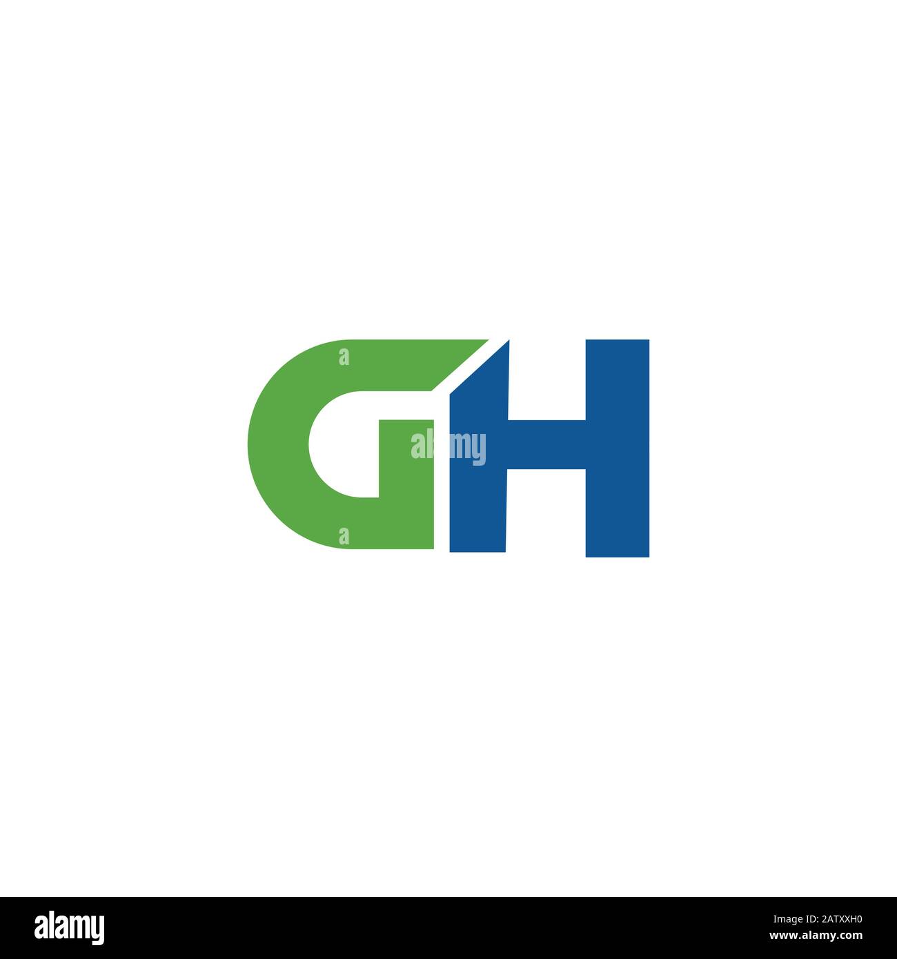 Initial letter gh or hg logo vector templates Stock Vector Image & Art ...