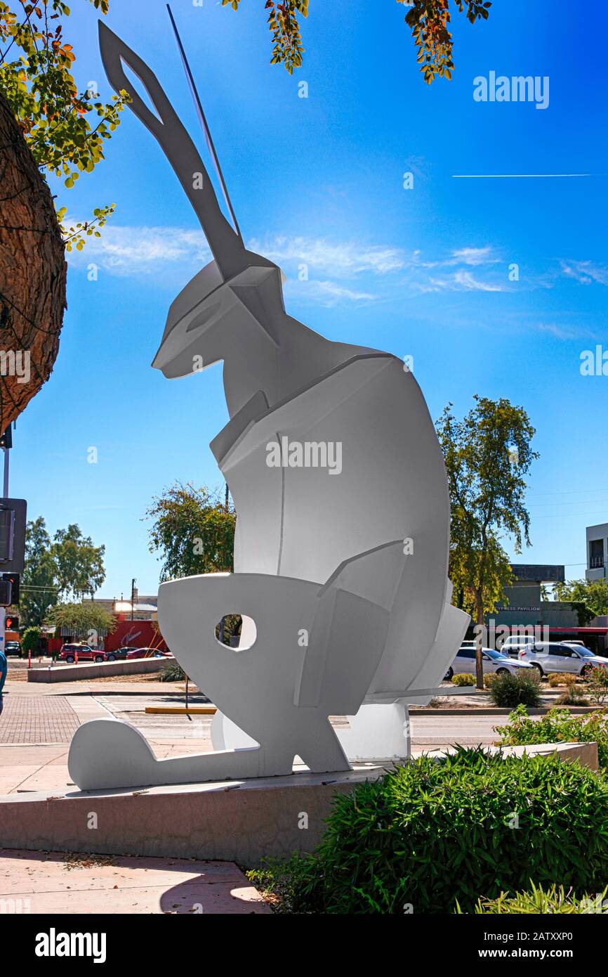 Giant jack rabbit sculpture hires stock photography and images Alamy