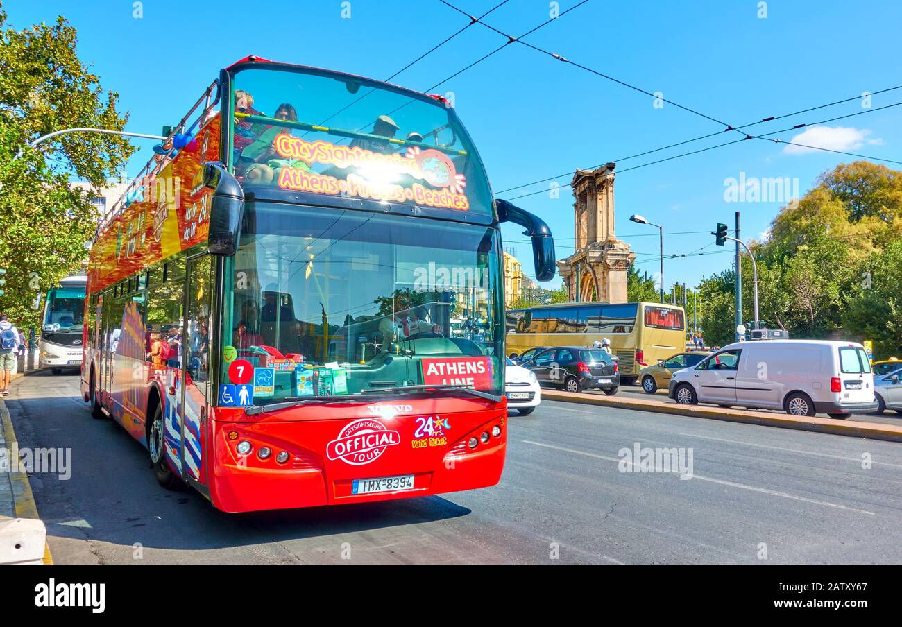 Double Decker Excursion Bus Hi res Stock Photography And Images Alamy