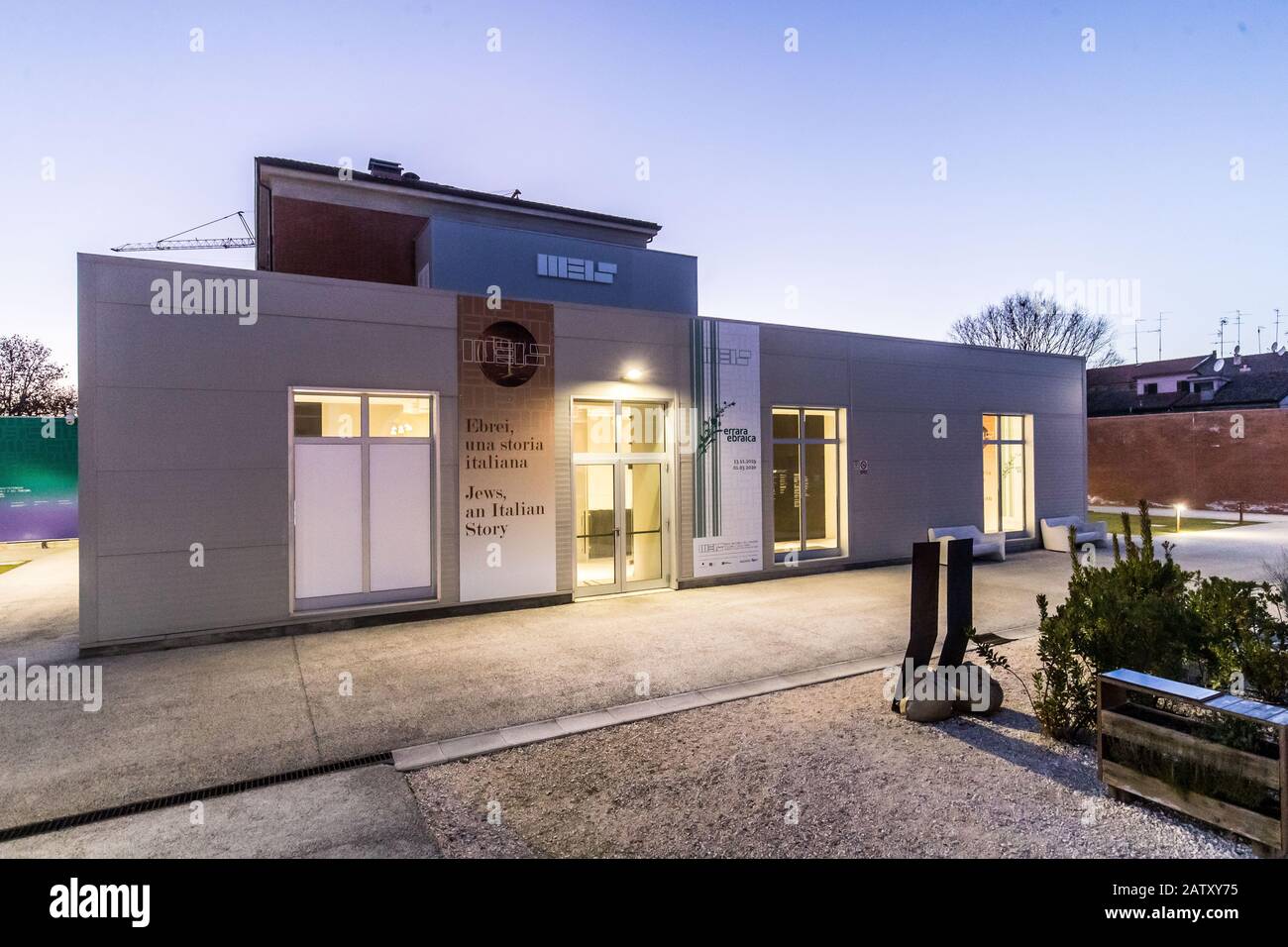 Ferrara, February 5, 2020. A view of MEIS Museum of italian judaism and the shoah in Ferrara, Italy. Credit: Filippo Rubin / Alamy Live News Stock Photo