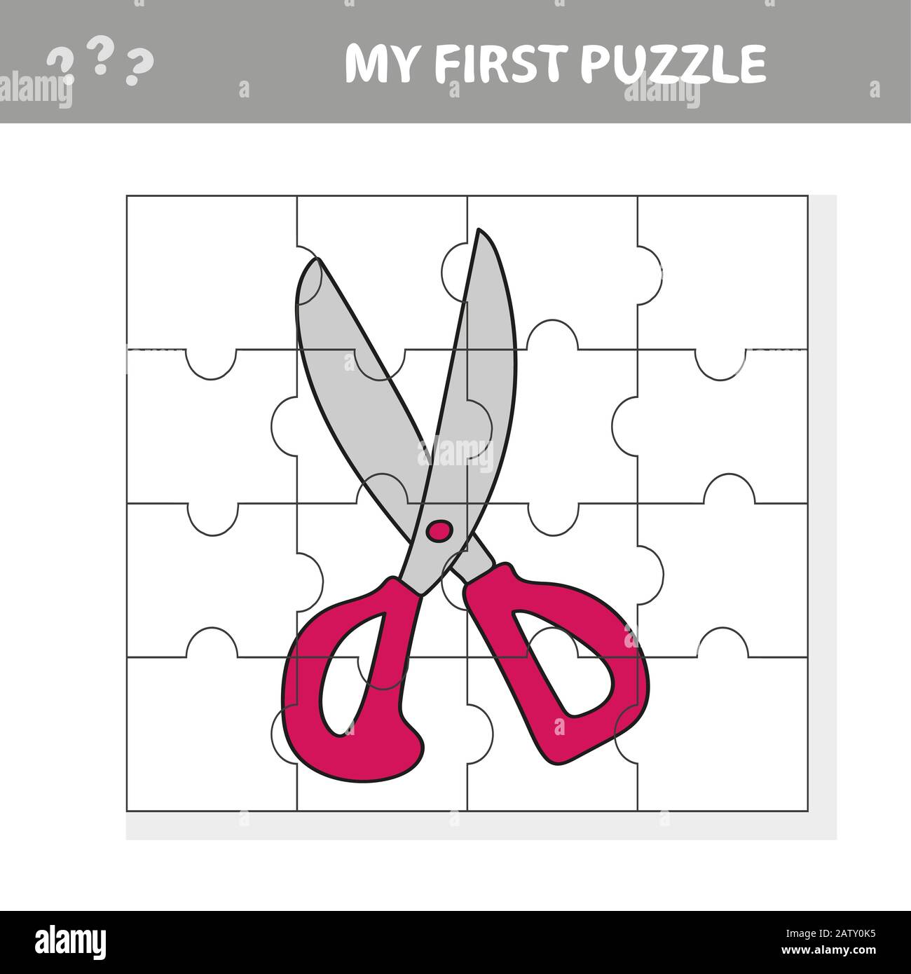 Cartoon Scissors High Resolution Stock Photography and Images Alamy