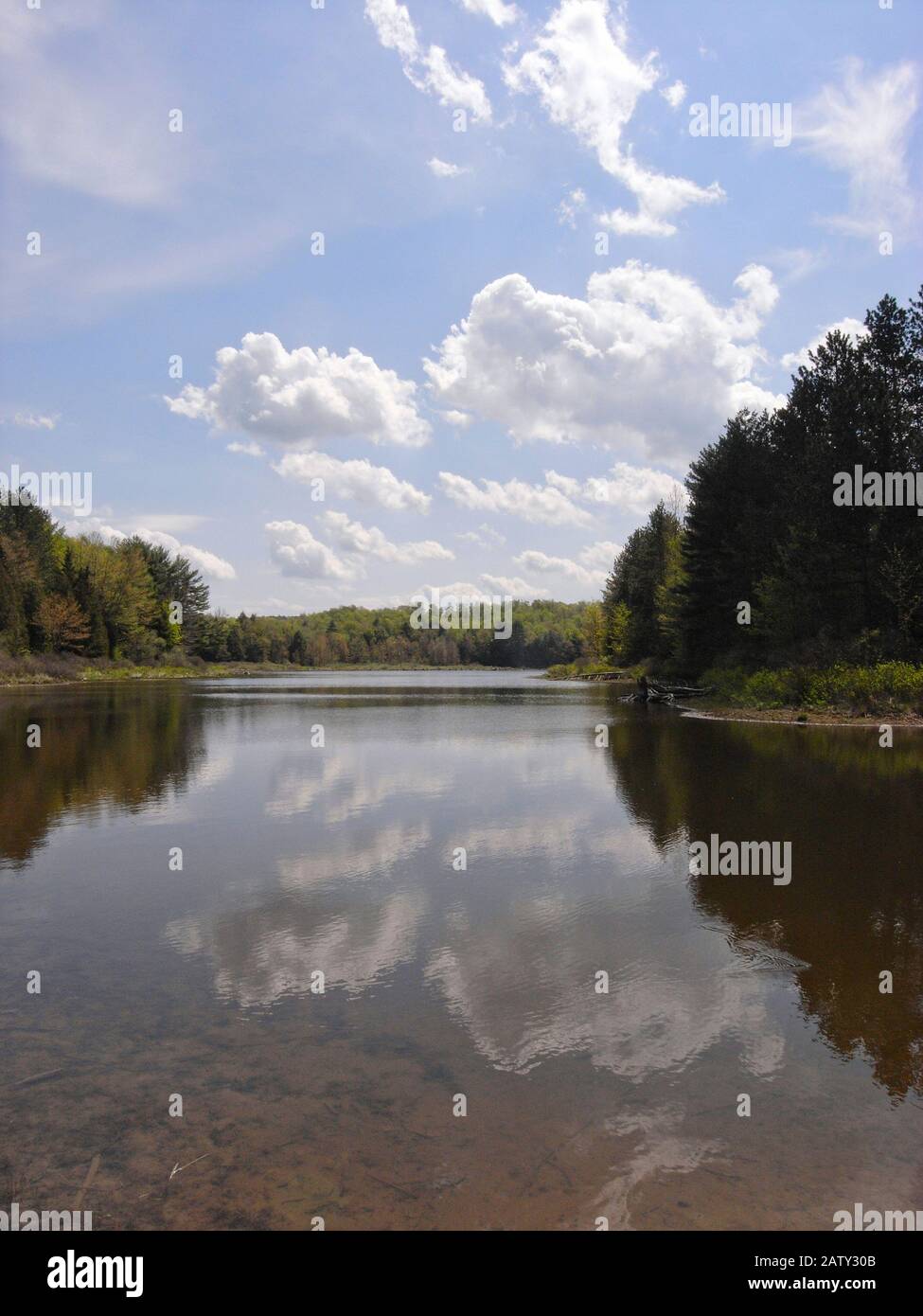 Gilbert Lake State Park in Upstate New York USA Stock Photo Alamy