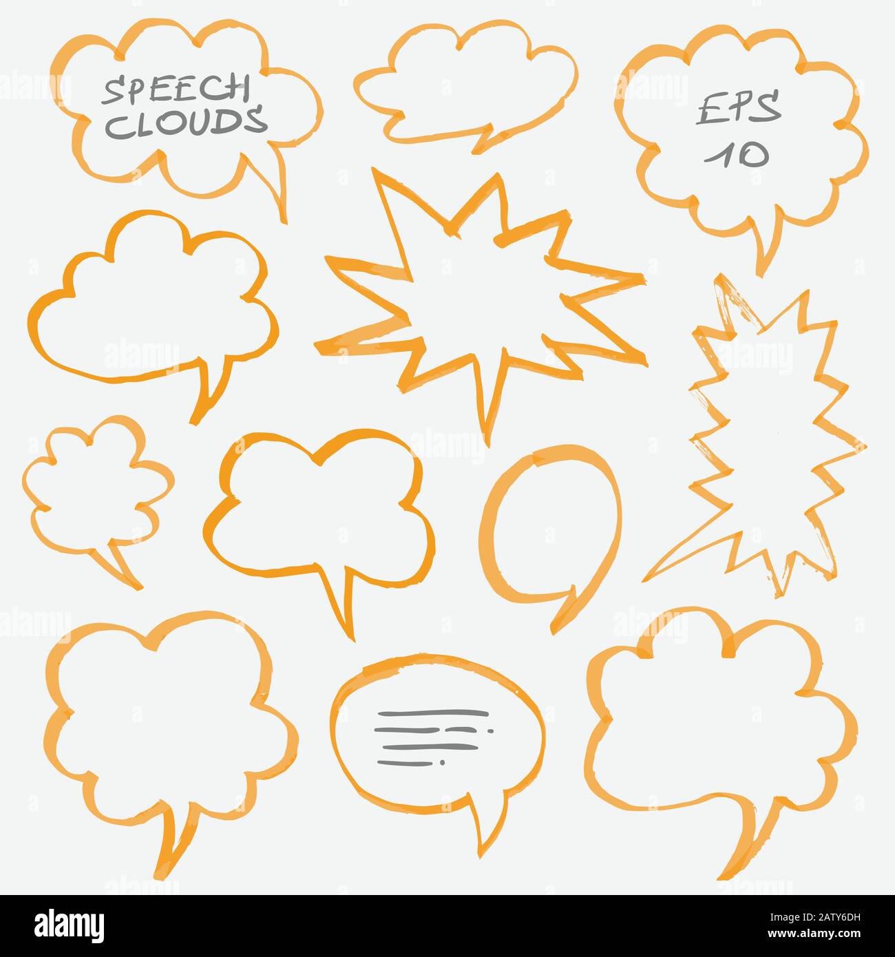 https://c8.alamy.com/comp/2ATY6DH/set-of-hand-drawn-with-marker-highlighter-speech-clouds-and-bubbles-can-be-used-for-text-highlighting-marking-coloring-in-your-designs-or-comics-o-2ATY6DH.jpg