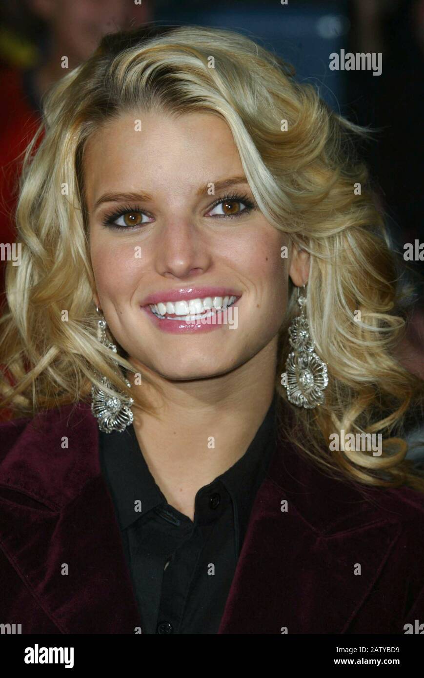 New York, NY--November 21, 2003-Jessica Simpson signs copies of her new ...
