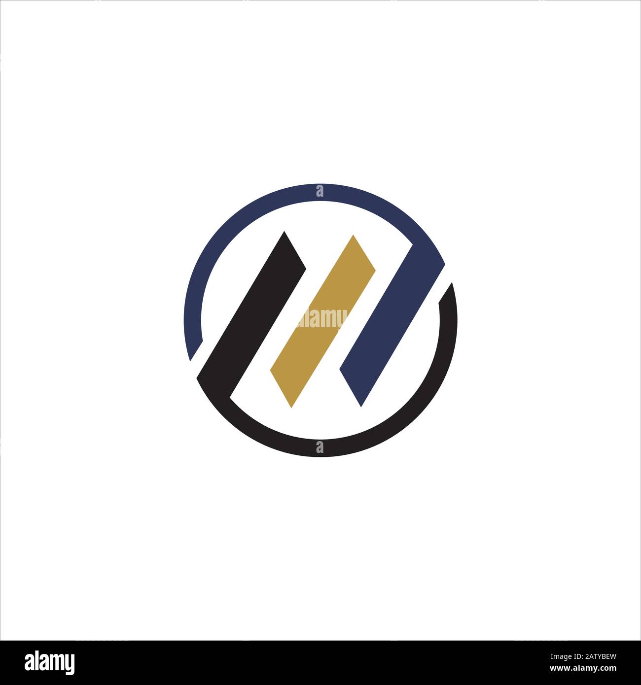 Initial letter m logo design template Stock Vector Image & Art - Alamy