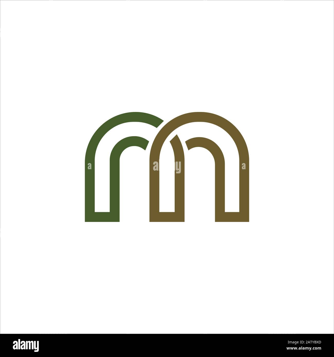 Initial letter m logo design template Stock Vector Image & Art - Alamy