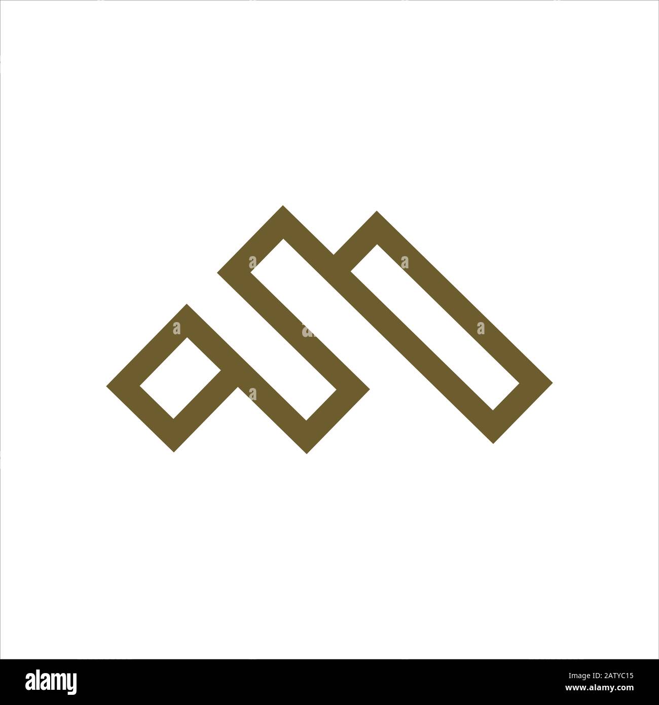 Initial letter m logo design template Stock Vector Image & Art - Alamy