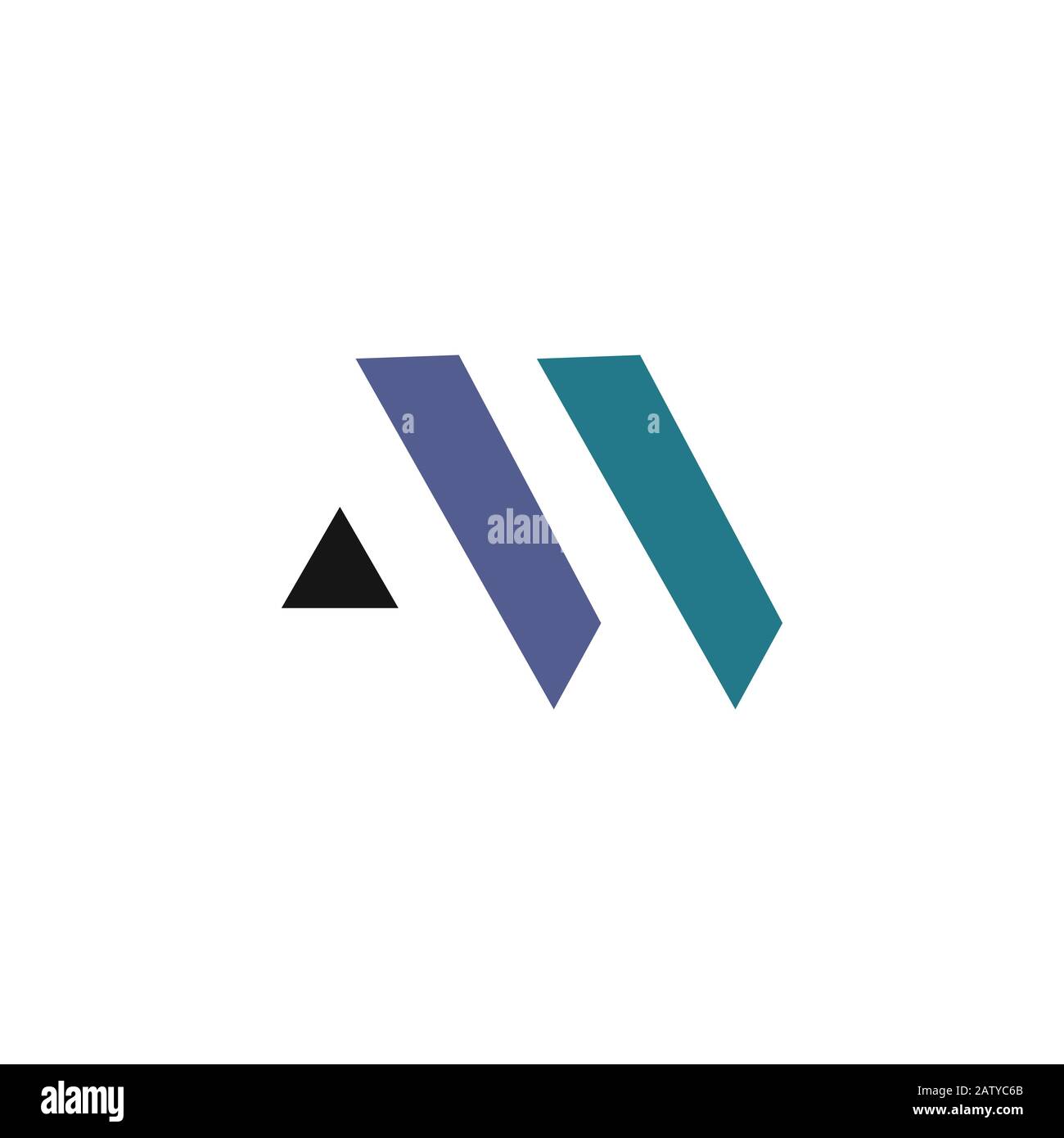 Initial letter m logo design template Stock Vector Image & Art - Alamy