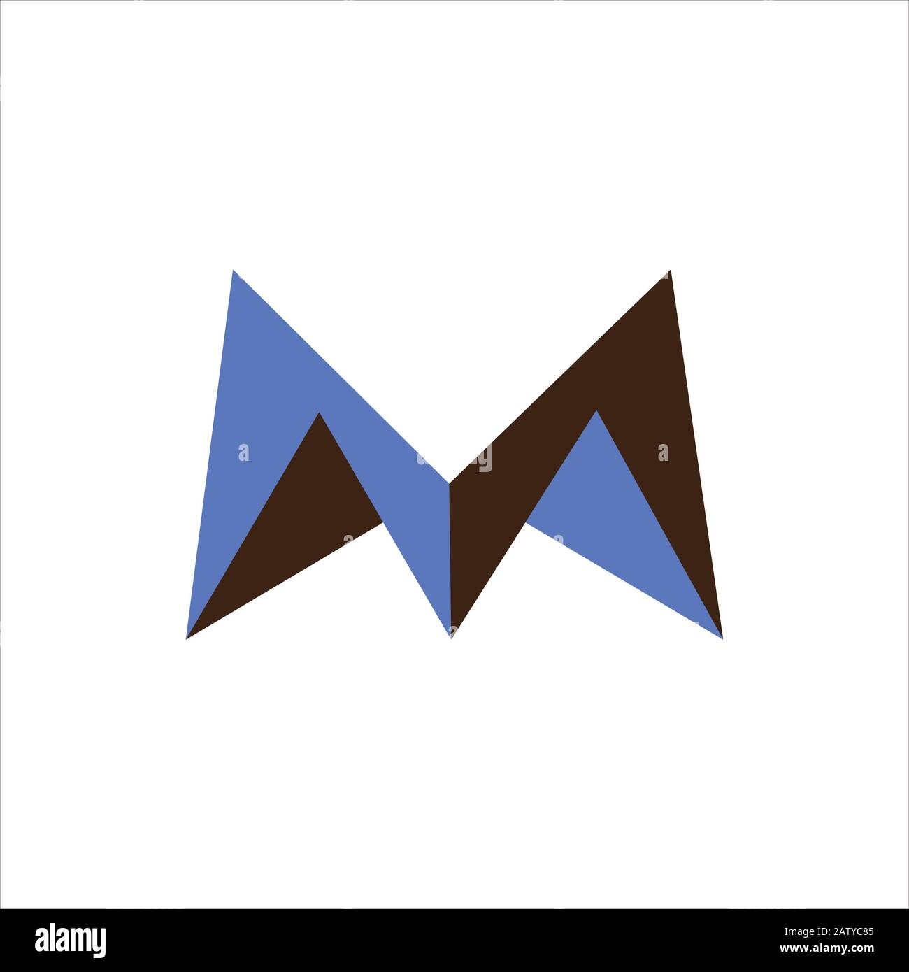 Initial letter m logo design template Stock Vector Image & Art - Alamy