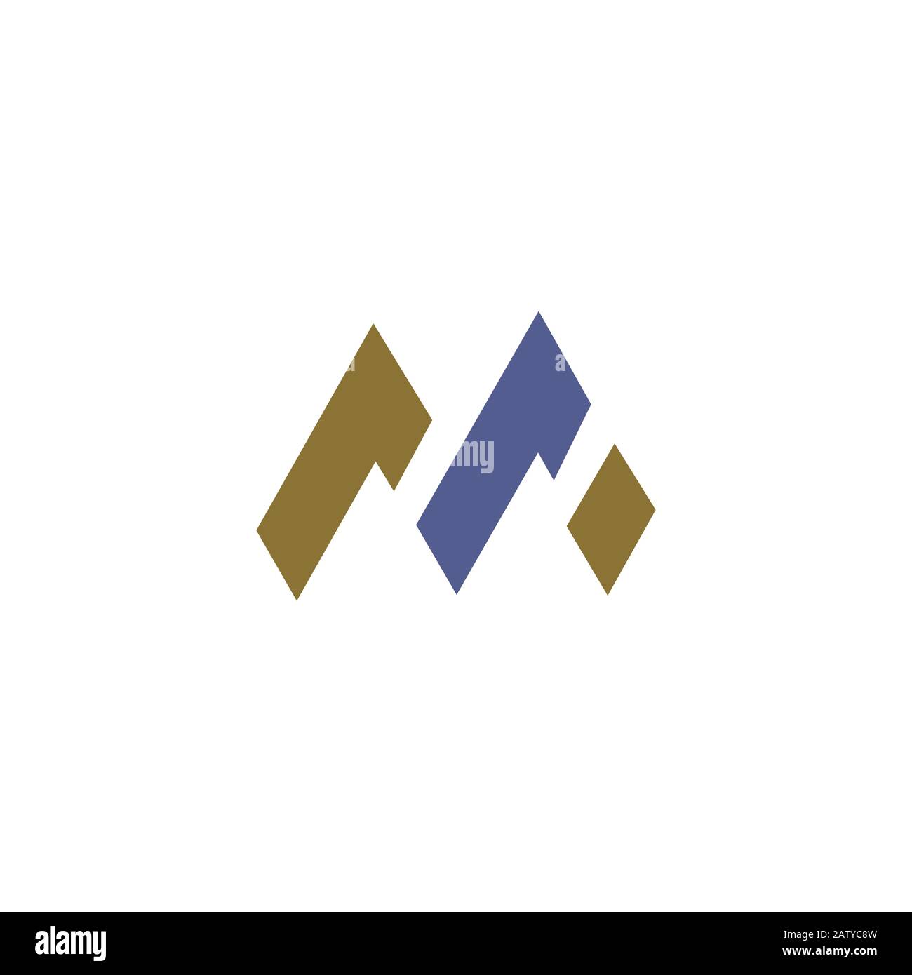 Initial letter m logo design template Stock Vector Image & Art - Alamy