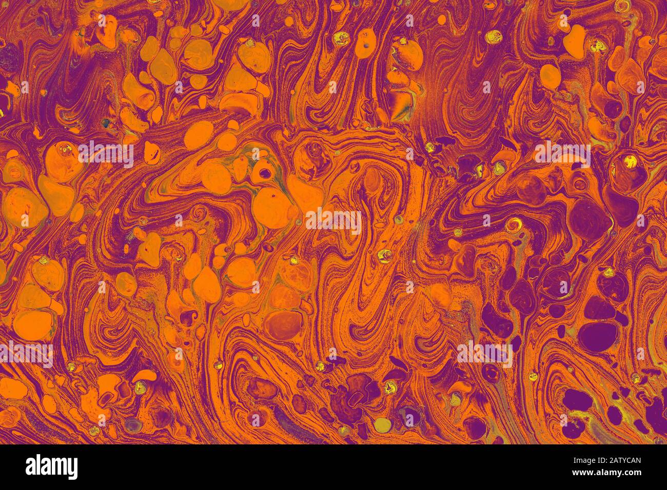 Traditional Ottoman Turkish abstract marbling art patterns as ...