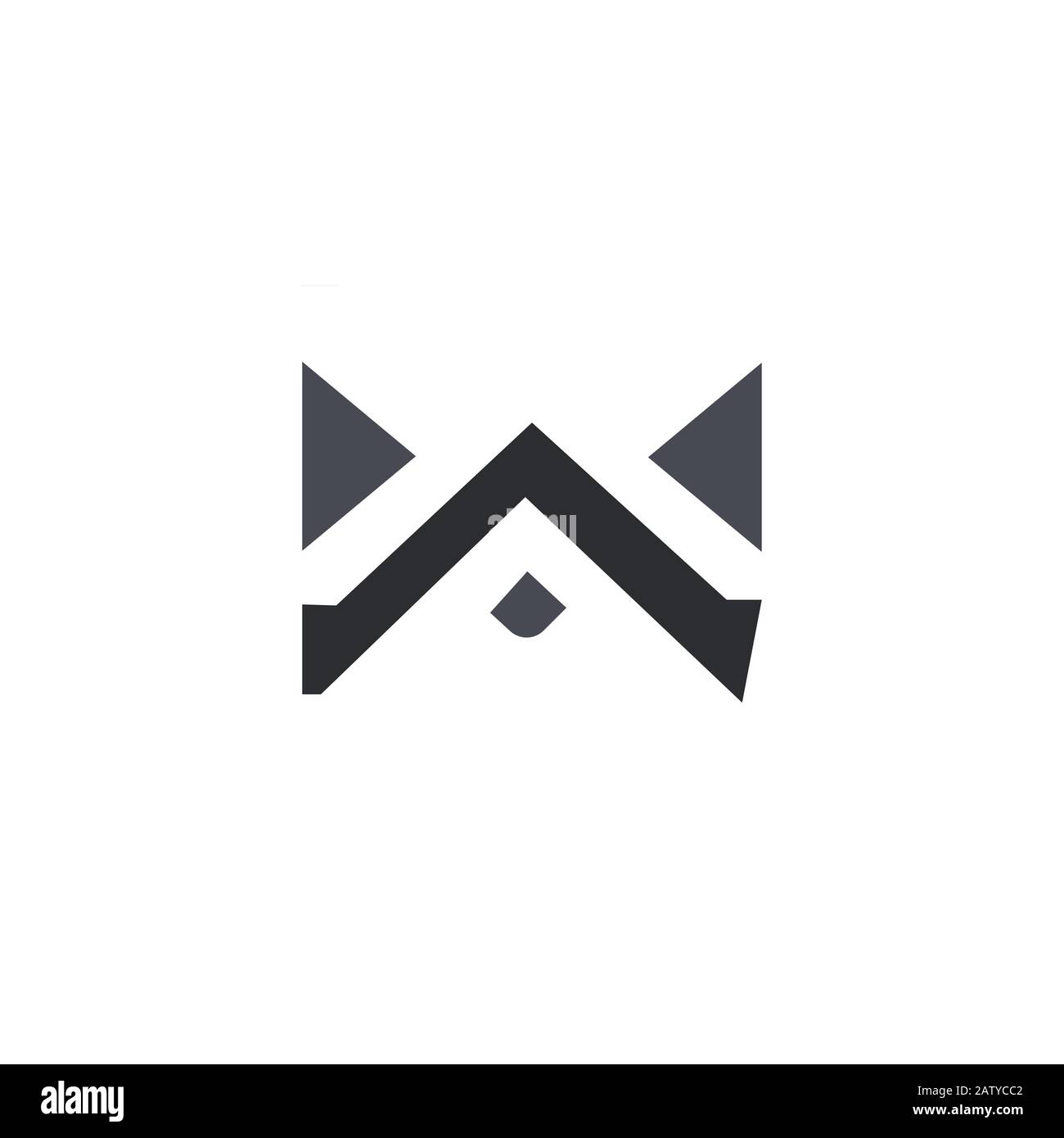 Initial letter m logo design template Stock Vector Image & Art - Alamy