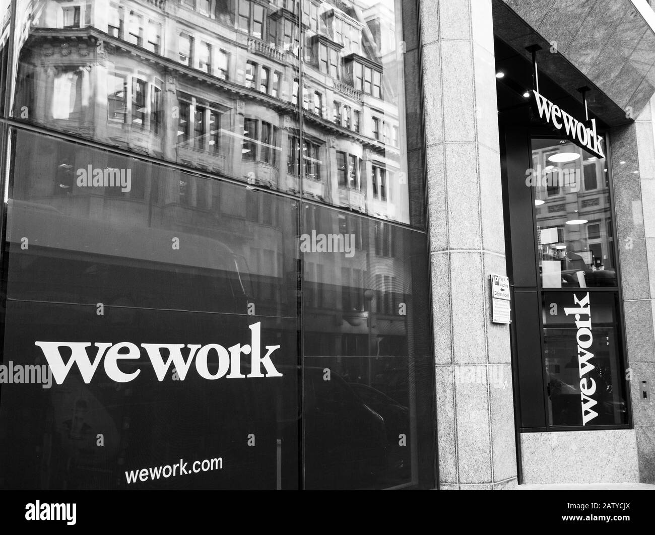 London wework Black and White Stock Photos & Images - Alamy