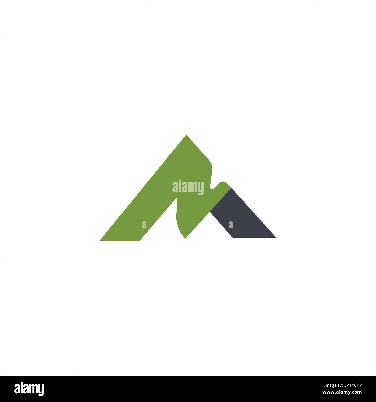 Initial letter m logo design template Stock Vector Image & Art - Alamy