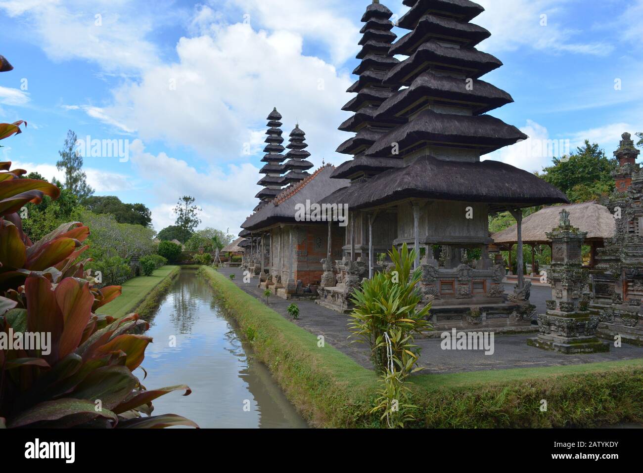 Taman Ayun Temple in Bali Indonesia Stock Photo