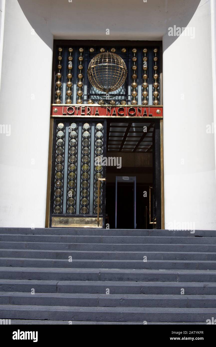 The Art Deco building of the Lotería Nacional - El Moro - Plaza de la ...