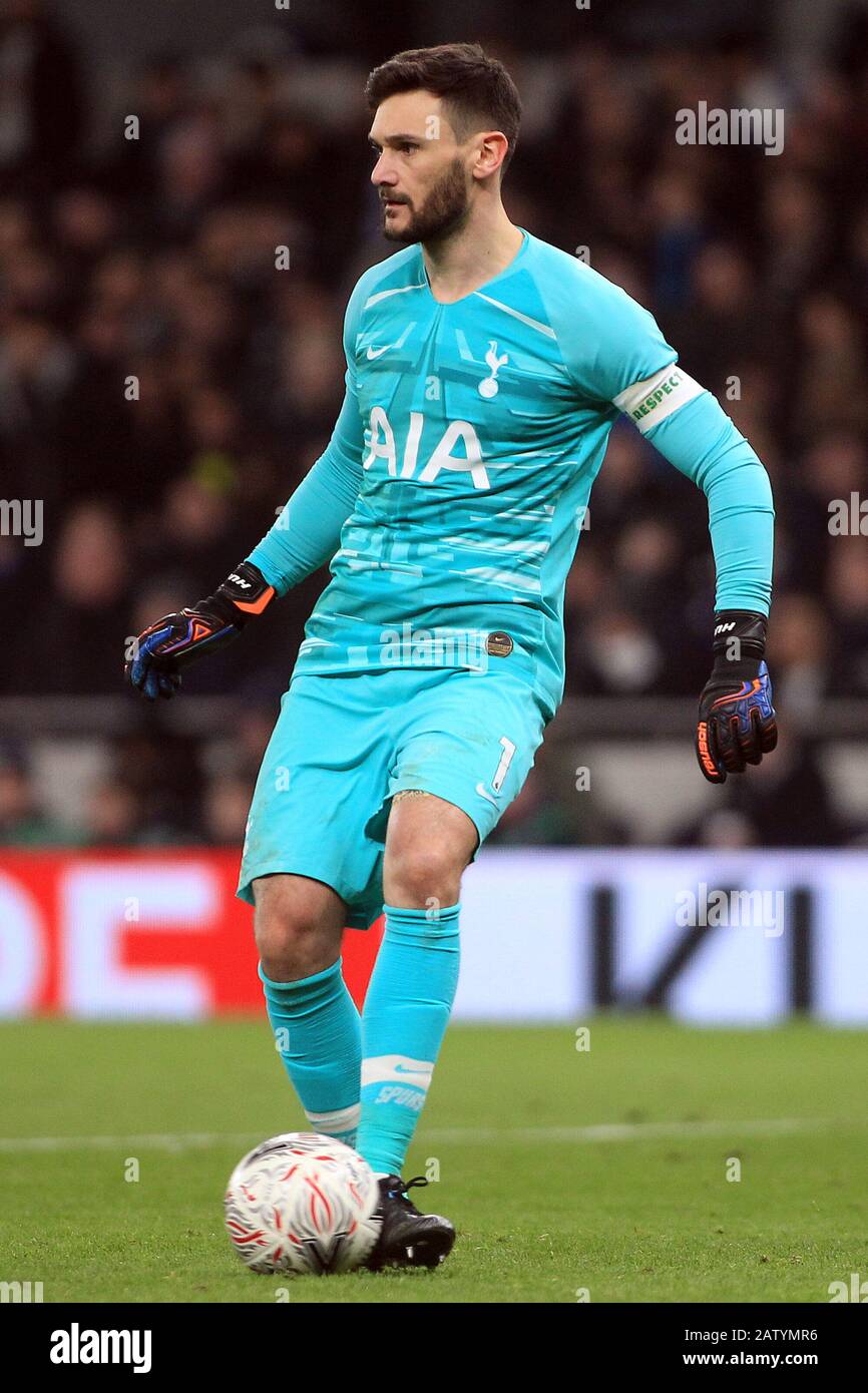 London Uk 05th Feb 2020 Hugo Lloris The Goalkeeper Of Tottenham Hotspur In Action The Emirates Fa Cup 4th Round Replay Match Tottenham Hotspur V Southampton At The Tottenham Hotspur Stadium In
