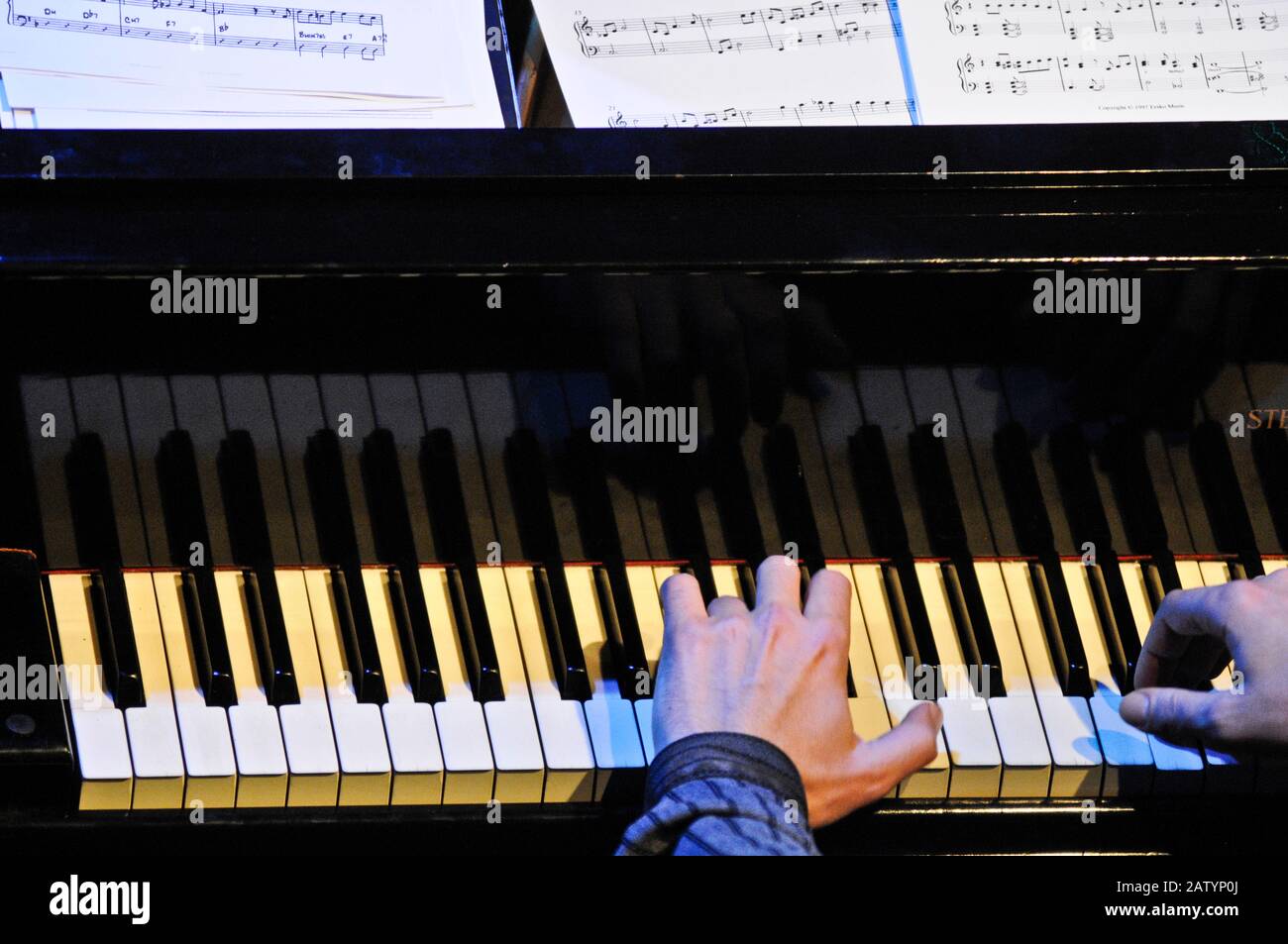A Steinway Piano Stock Photo 342358706 Alamy