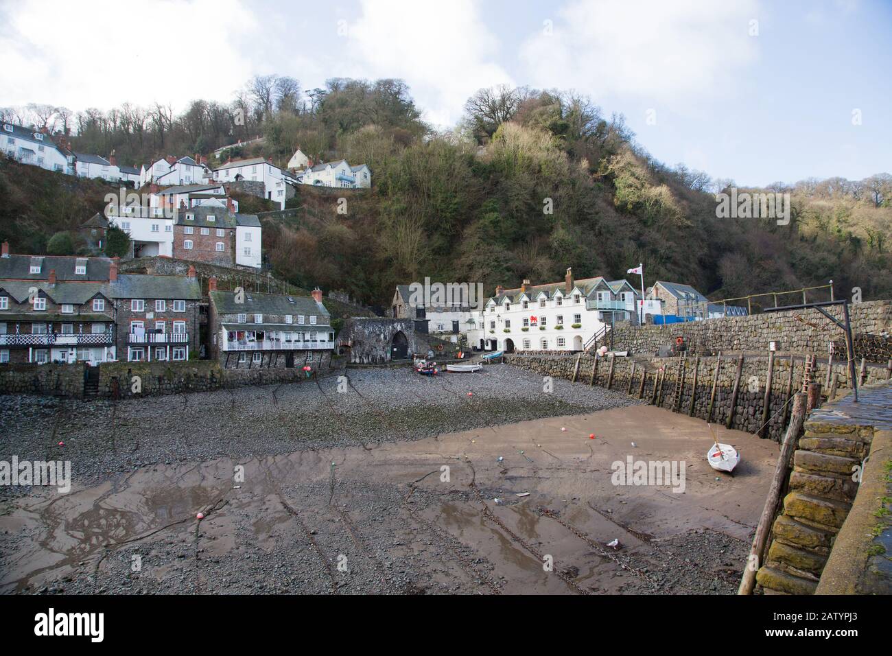 Clovelly, North Devon, England, U.K Stock Photo