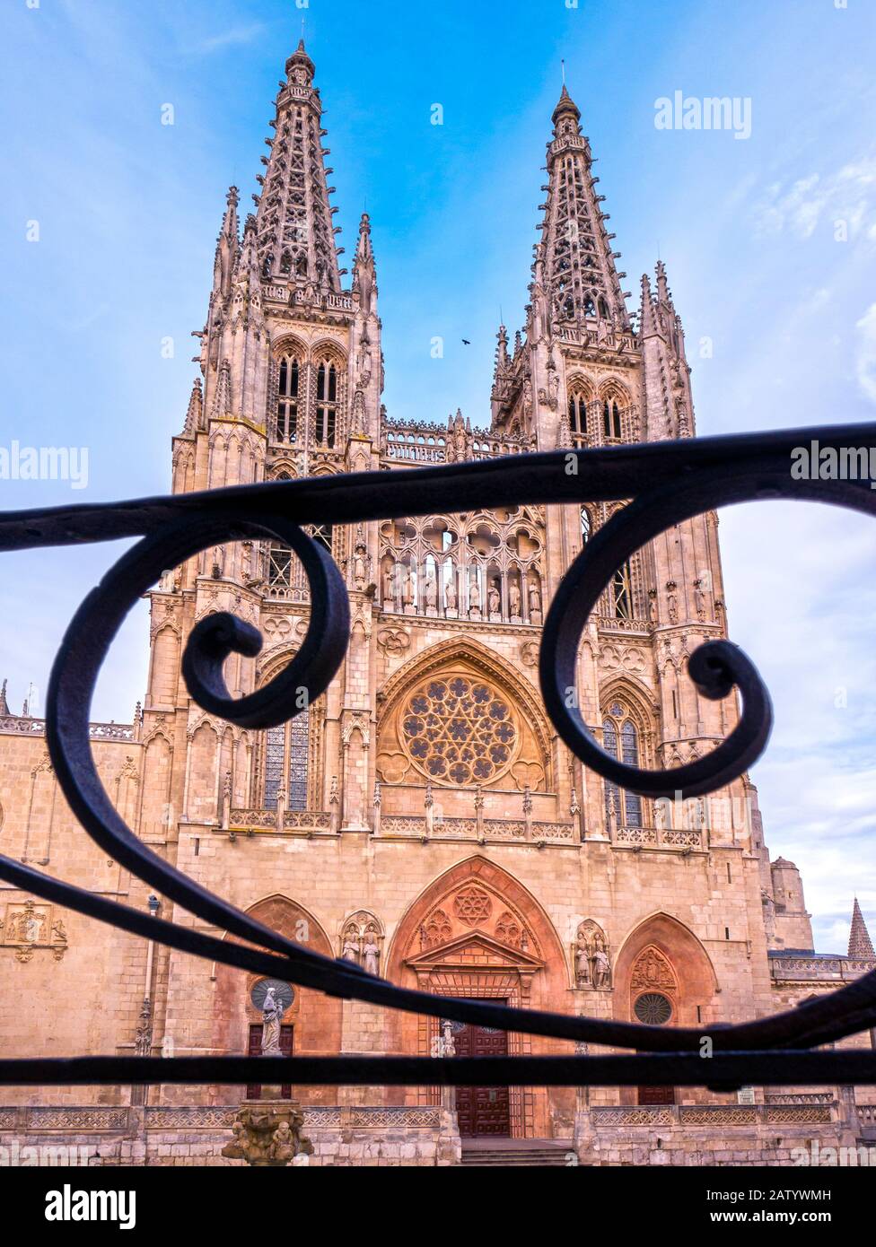 Catedral de Santa María. Burgos. Castilla León. España Stock Photo