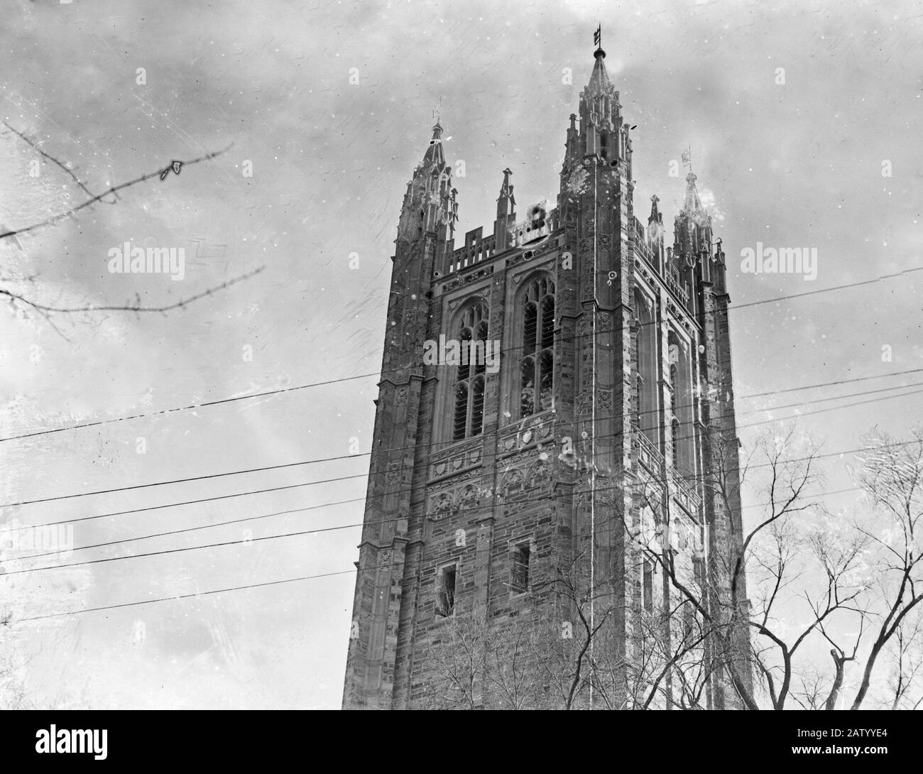 Cleveland Memorial Tower at Princeton University, erected in 19111913