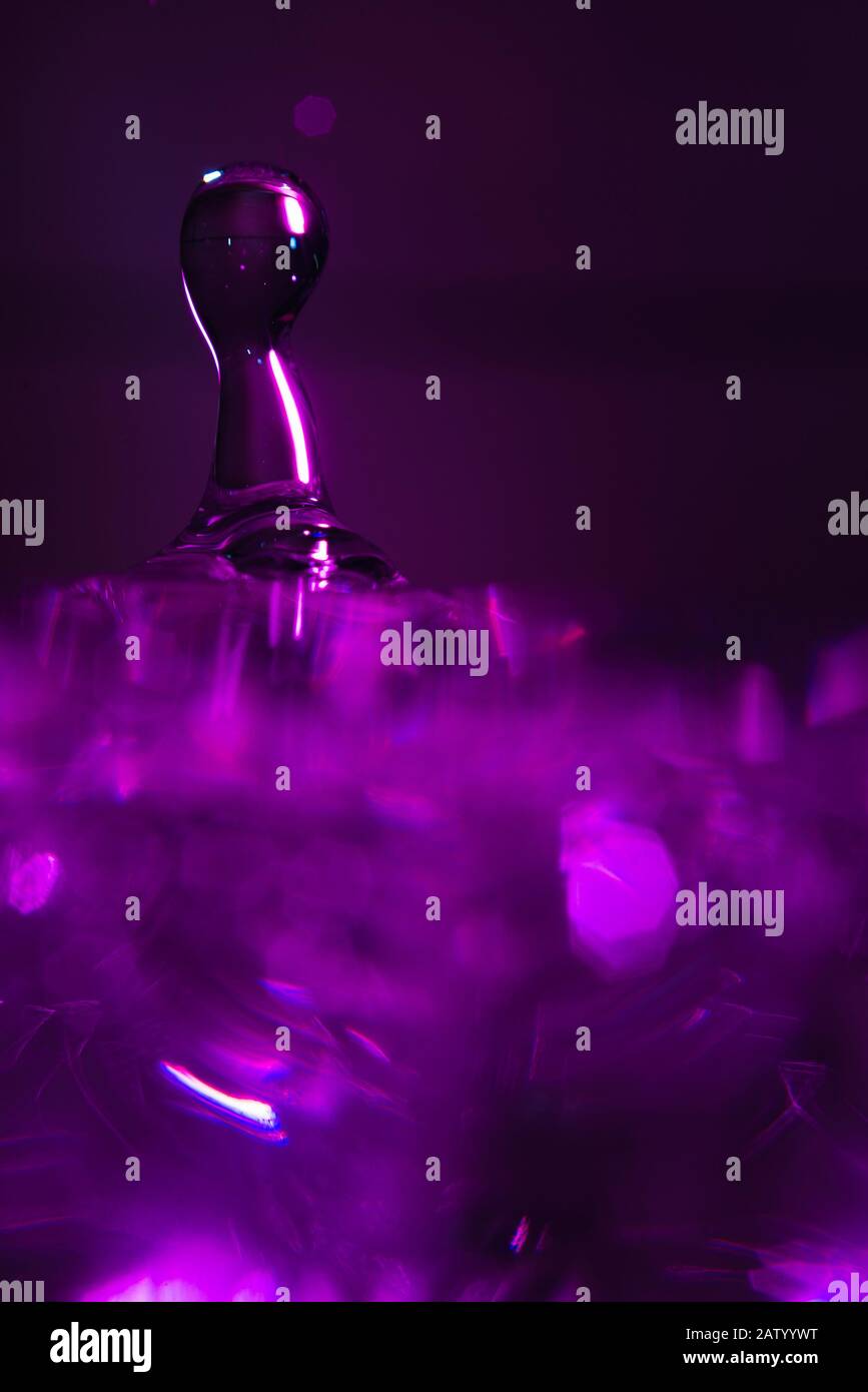 Splashing purple color hi-res stock photography and images - Alamy
