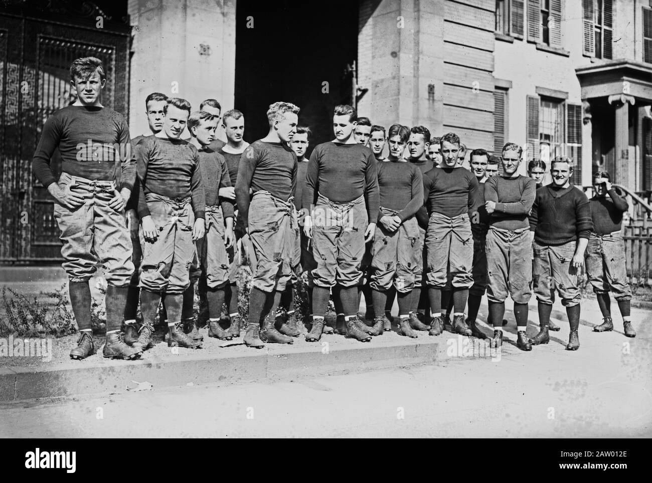 1st Squad Varsity Football Yale [between ca. 1910 and ca. 1915] Stock