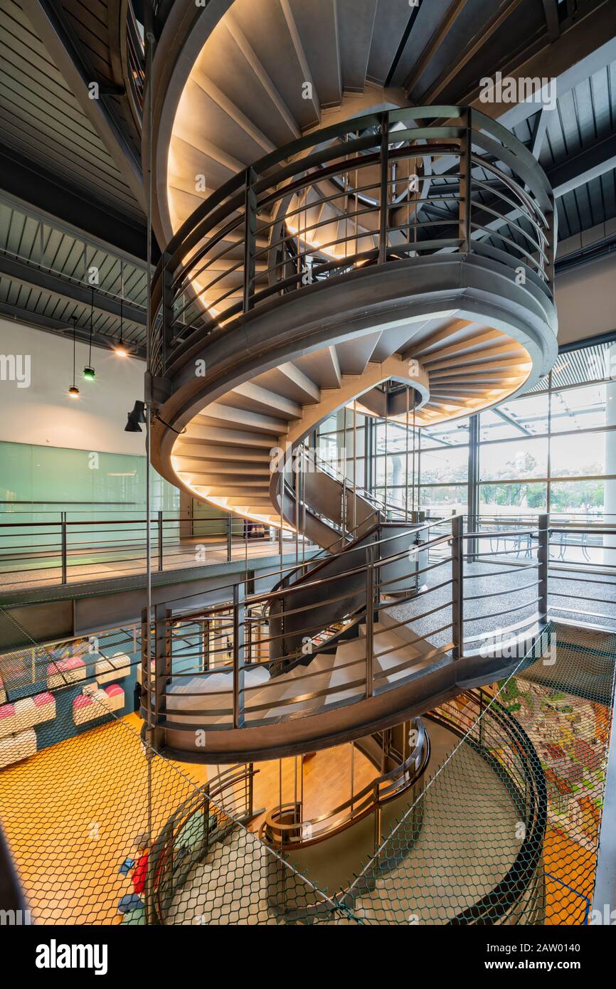 Taichung, NOV 3: Interior view of the National Taiwan Museum of Fine Arts on NOV 3, 2019 at Taichung, Taiwan Stock Photo - Alamy