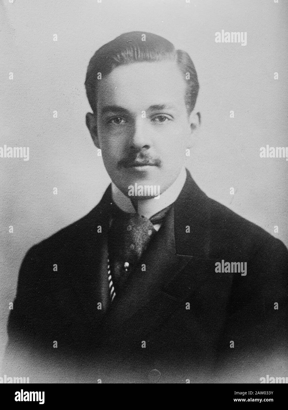 Manuel II of Portugal who reigned as the last King of Portugal from 1908-1910 Stock Photo