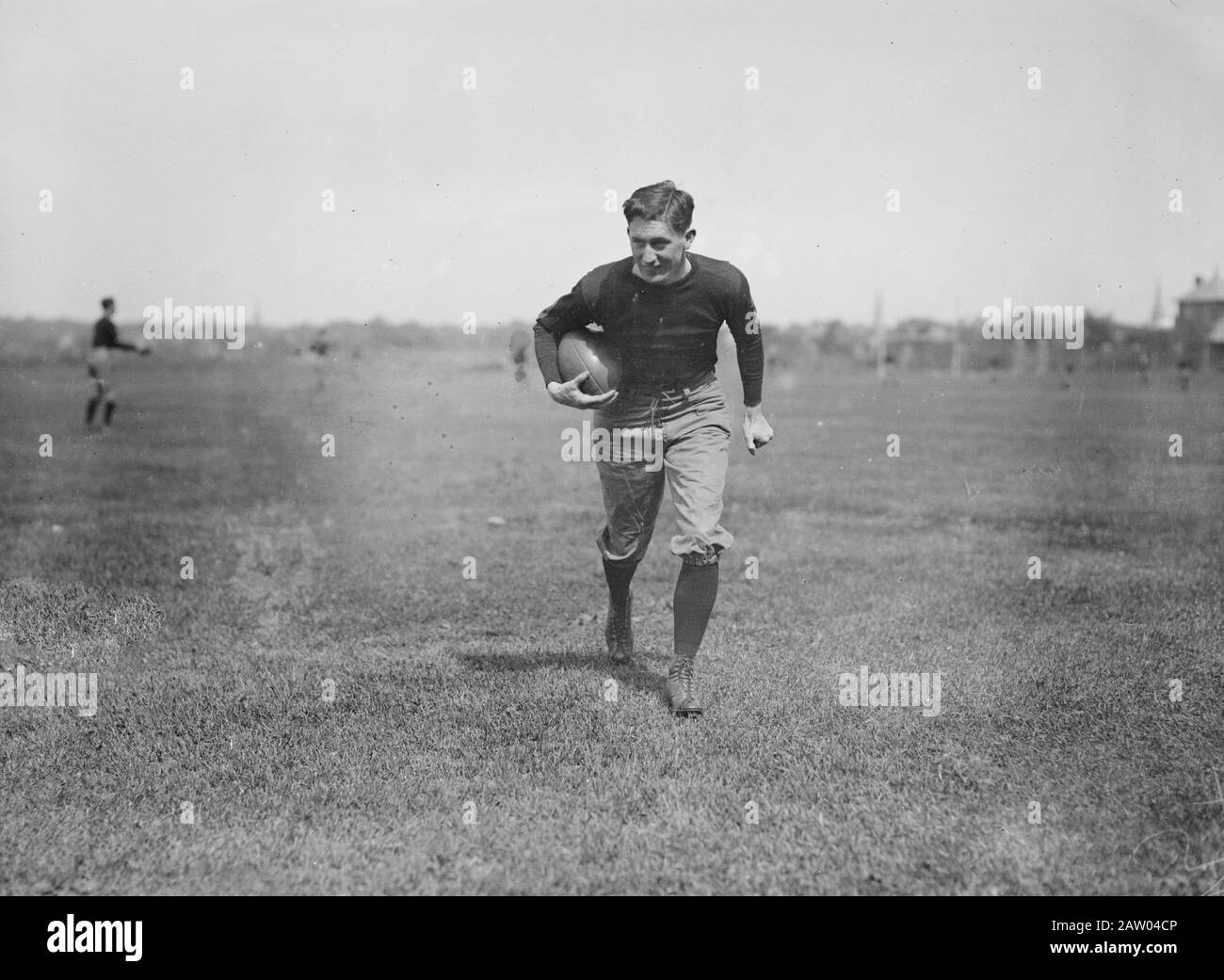 Historical football player Black and White Stock Photos & Images Alamy