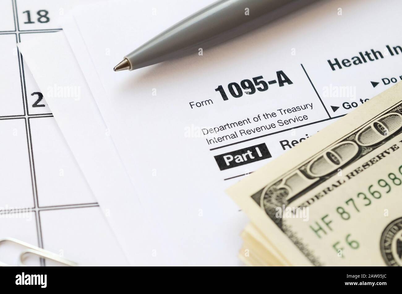 IRS Form 1095-A Health Insurance Marketplace Statement tax blank lies ...