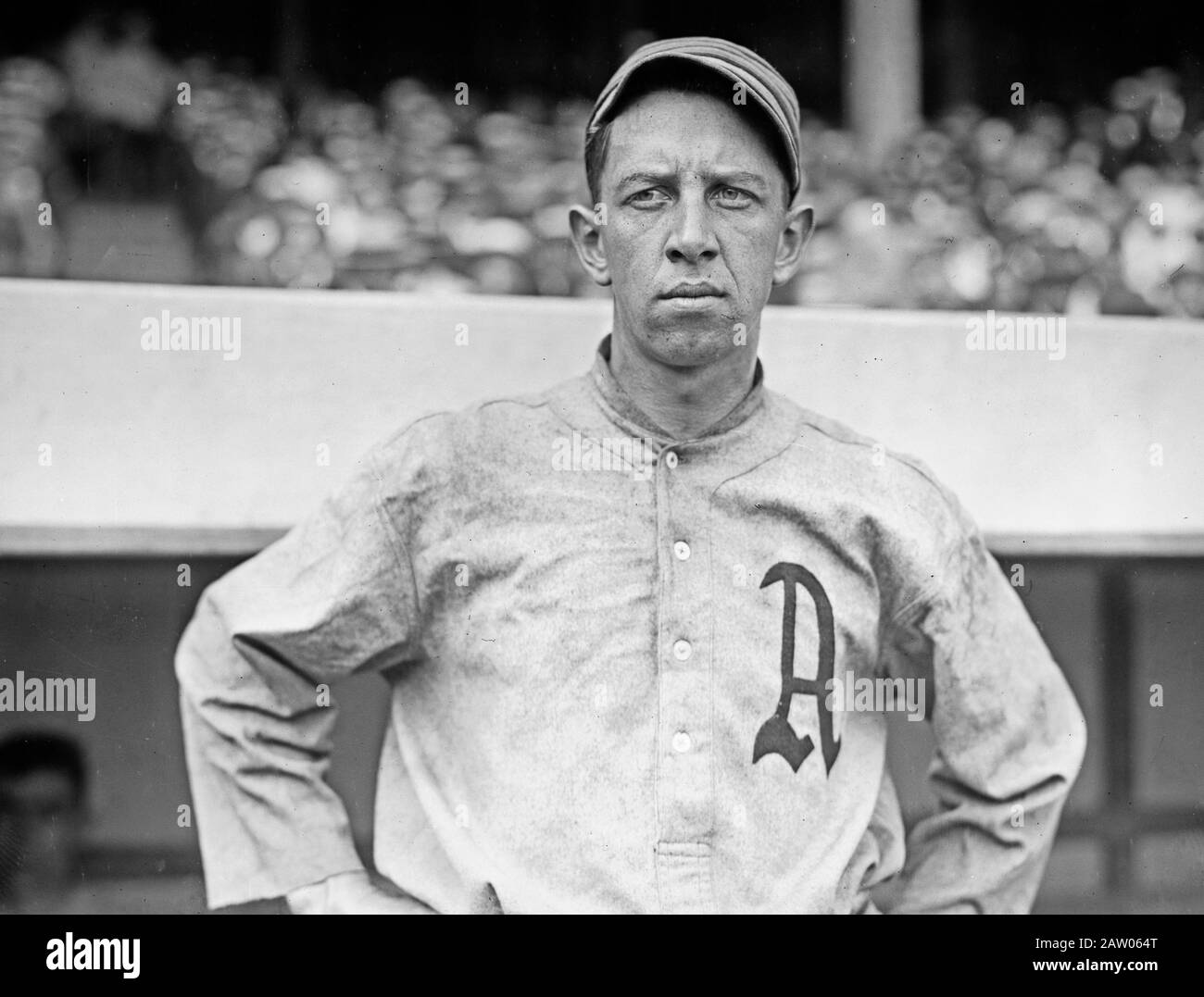 Eddie Collins, Philadelphia A's AL ca. 1913 Stock Photo: 342368232 ...
