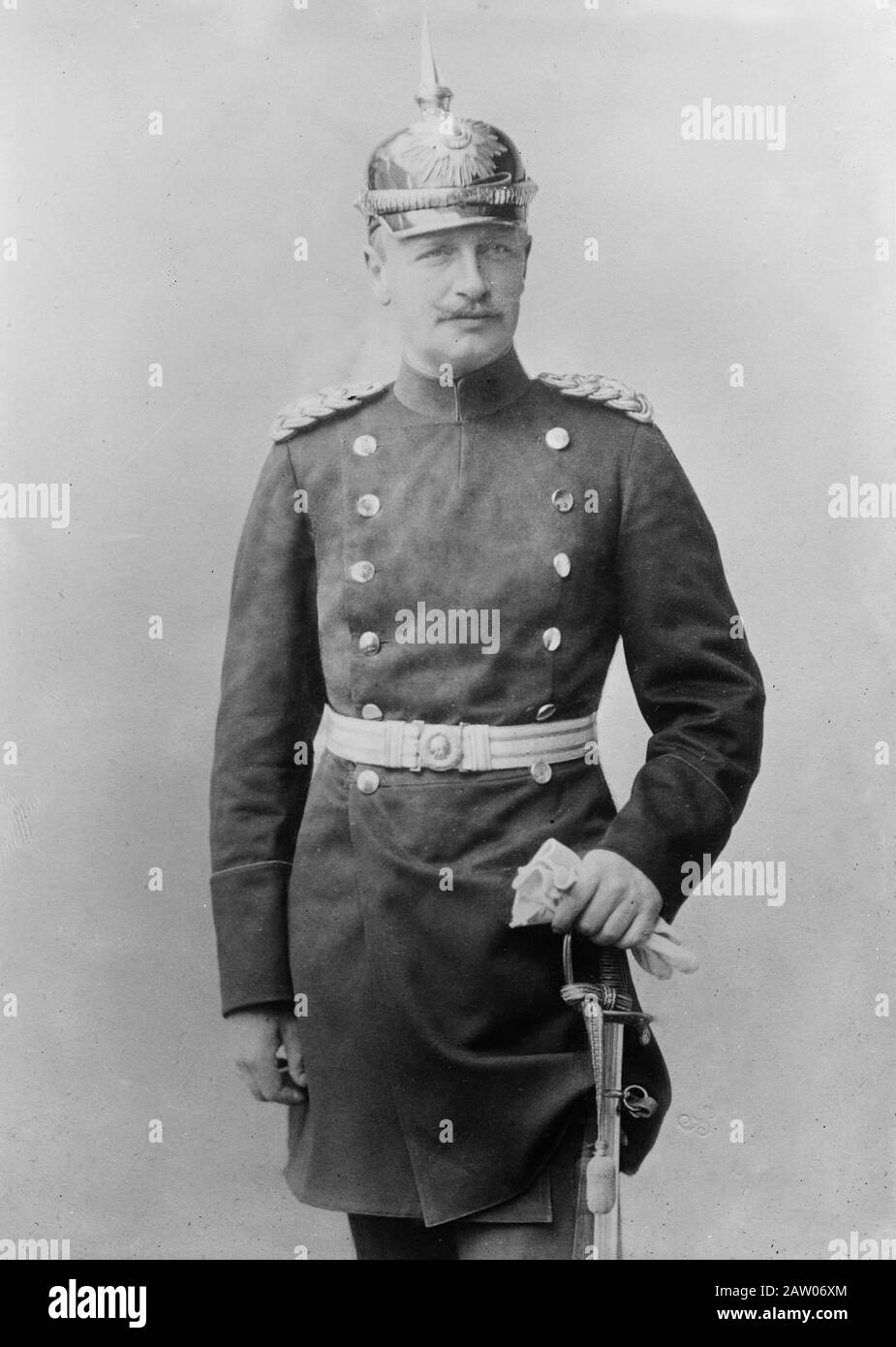 Frederick Augustus III (1865-1932) the last King of Saxony ca. 1910-1915 Stock Photo