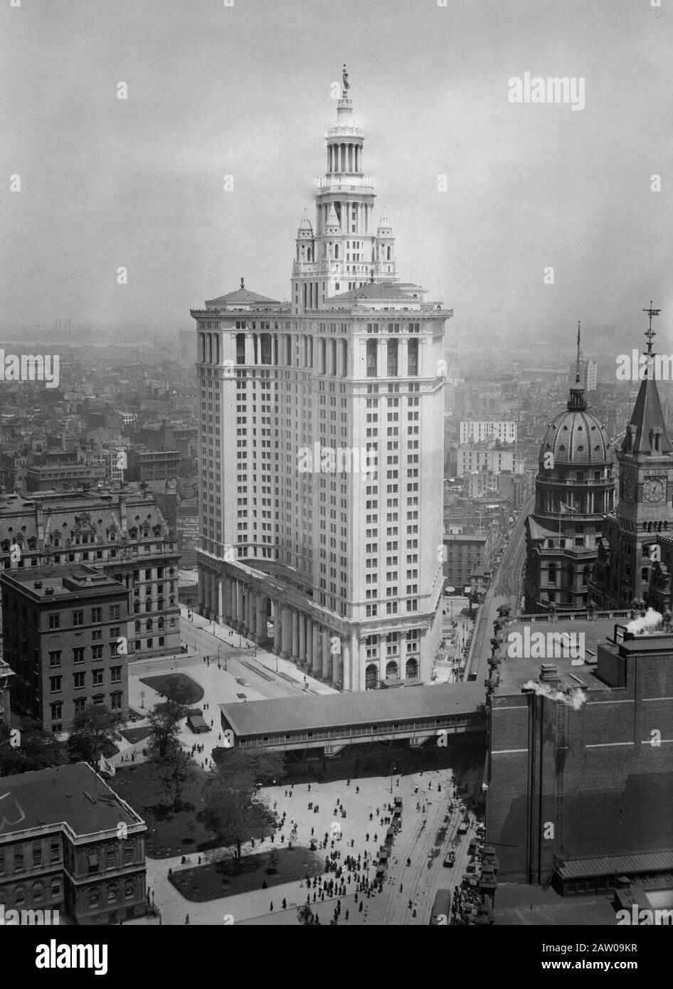 Municipal Building in New York City ca. 1913 Stock Photo